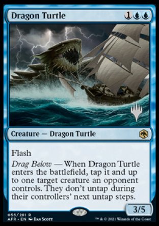 Dragon Turtle (Promo Pack) [Dungeons & Dragons: Adventures in the Forgotten Realms Promos] | Gear Gaming Fayetteville