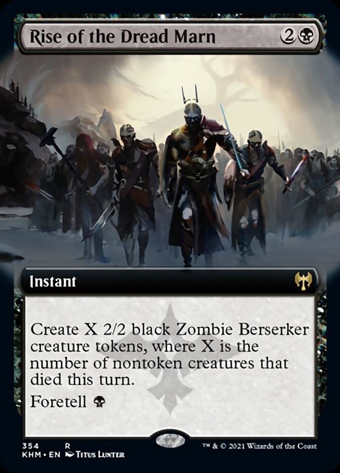 Rise of the Dread Marn (Extended Art) [Kaldheim] | Gear Gaming Fayetteville