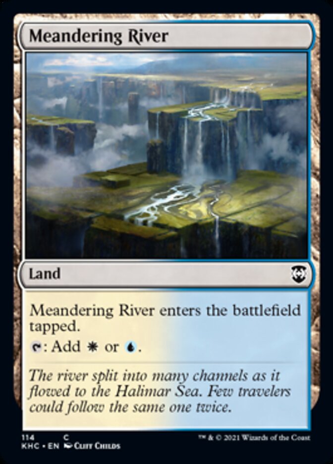 Meandering River [Kaldheim Commander] | Gear Gaming Fayetteville