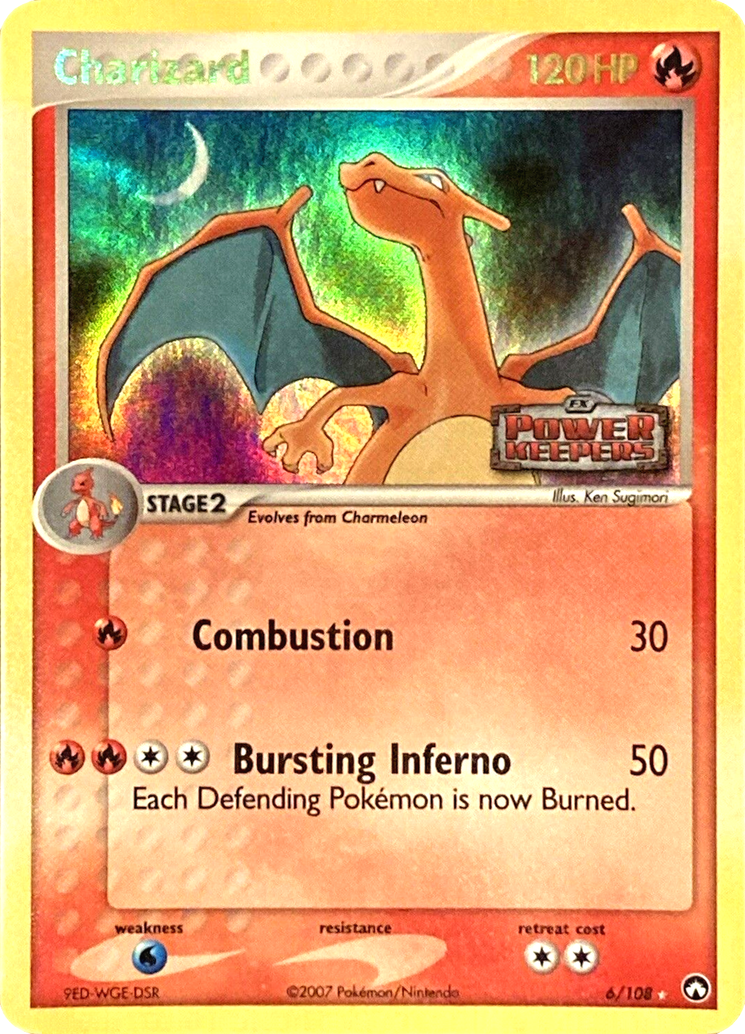 Charizard (6/108) (Stamped) [EX: Power Keepers] | Gear Gaming Fayetteville