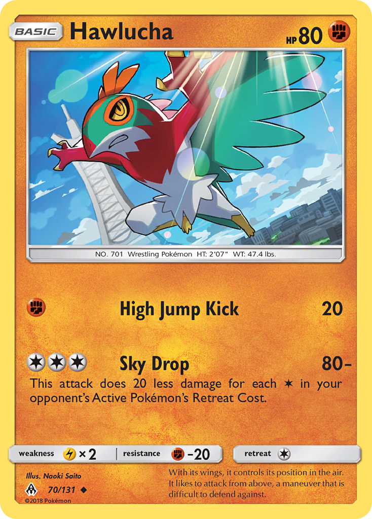 Hawlucha (70/131) [Sun & Moon: Forbidden Light] | Gear Gaming Fayetteville