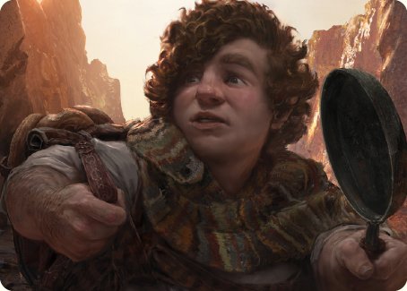 Sam, Loyal Attendant Art Card [The Lord of the Rings: Tales of Middle-earth Art Series] | Gear Gaming Fayetteville