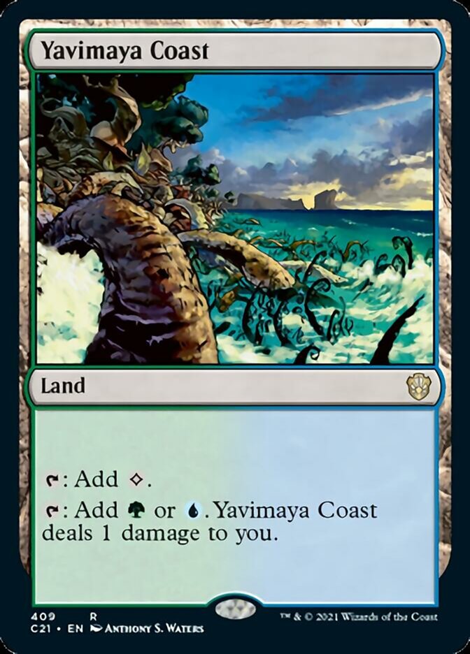 Yavimaya Coast [Commander 2021] | Gear Gaming Fayetteville