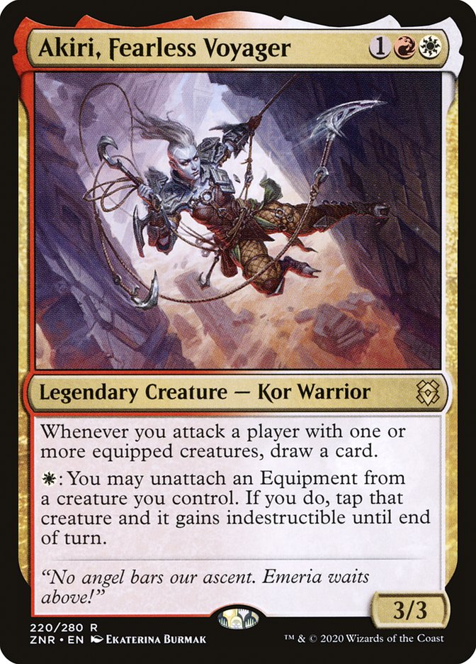 Akiri, Fearless Voyager [Zendikar Rising] | Gear Gaming Fayetteville