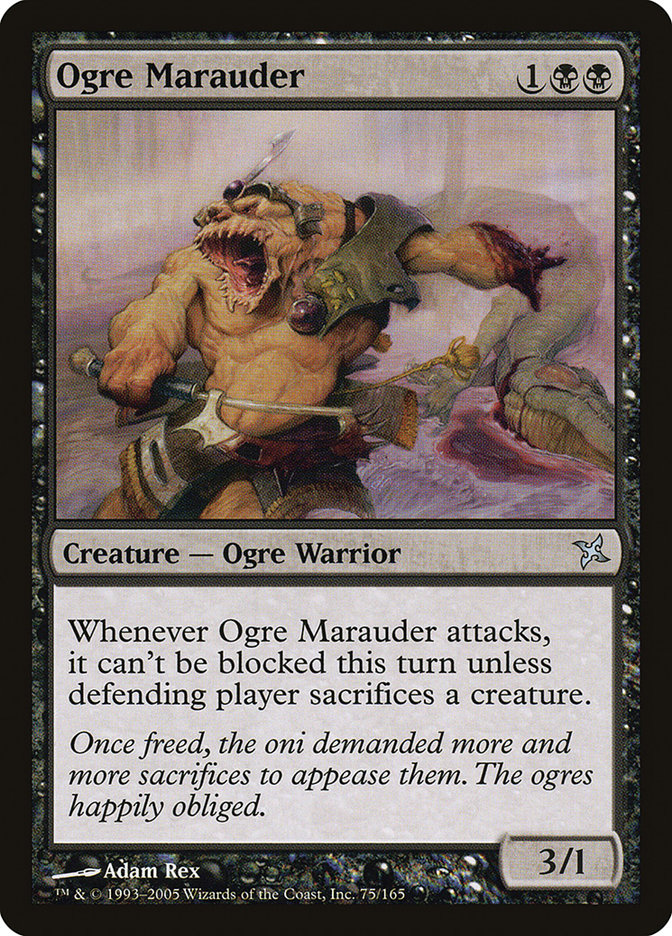 Ogre Marauder [Betrayers of Kamigawa] | Gear Gaming Fayetteville