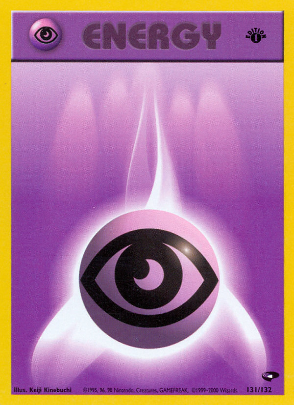 Psychic Energy (131/132) [Gym Challenge 1st Edition] | Gear Gaming Fayetteville