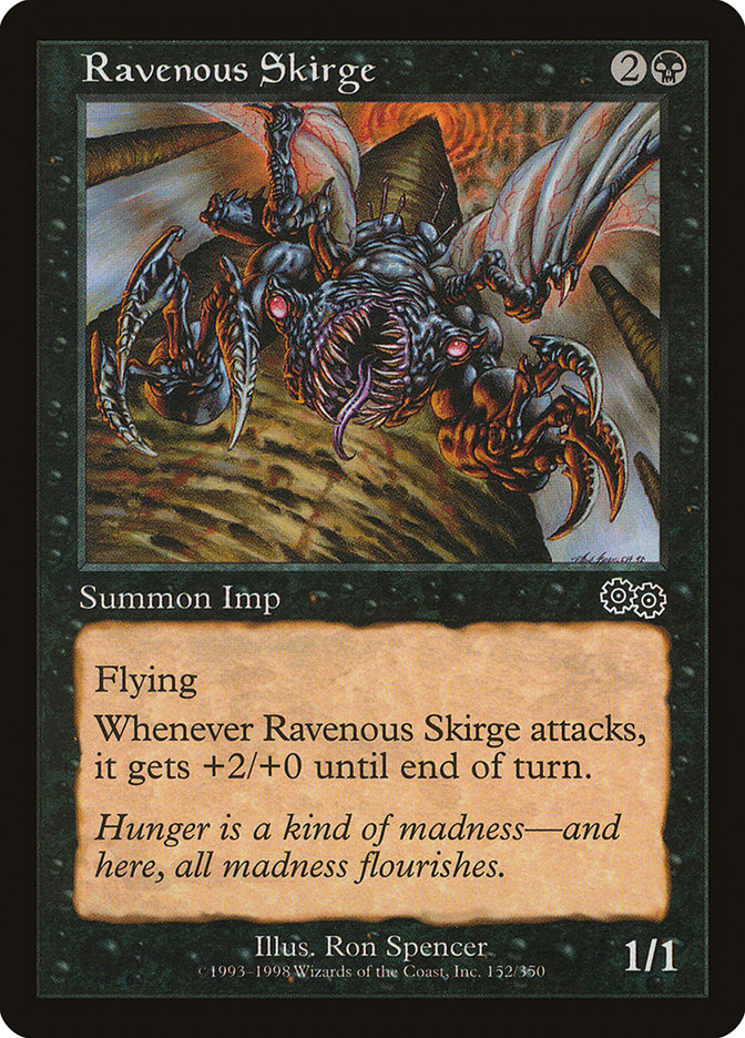 Ravenous Skirge [Urza's Saga] | Gear Gaming Fayetteville