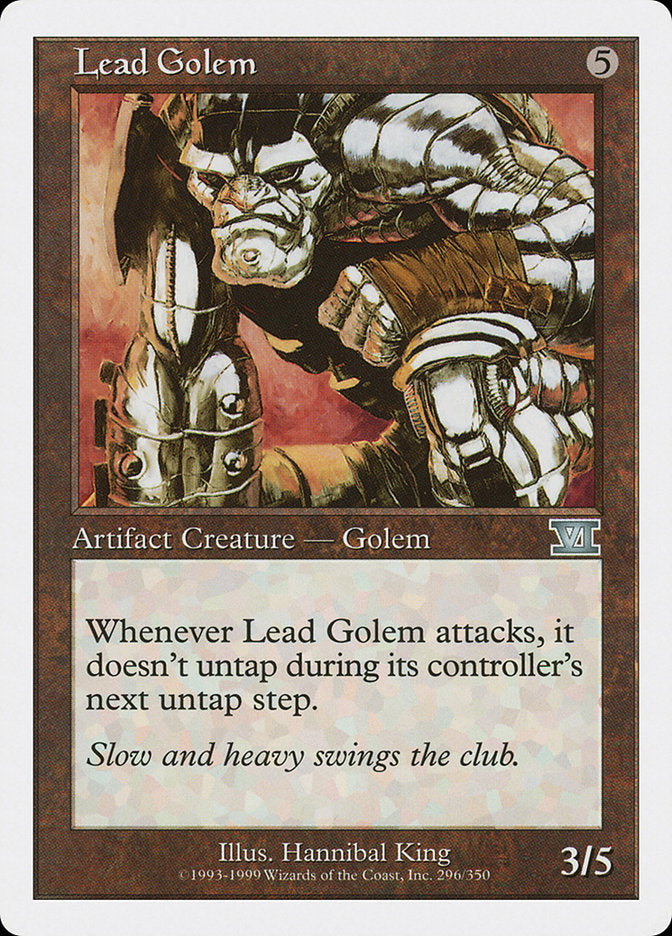 Lead Golem [Classic Sixth Edition] | Gear Gaming Fayetteville