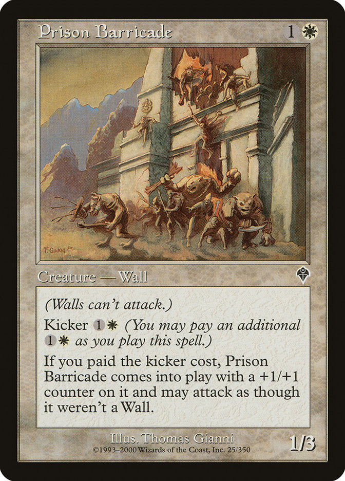 Prison Barricade [Invasion] | Gear Gaming Fayetteville