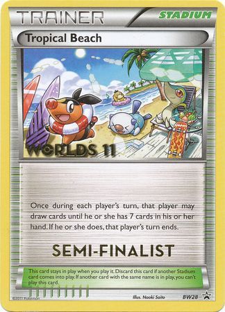 Tropical Beach (BW28) (Semi Finalist) [Black & White: Black Star Promos] | Gear Gaming Fayetteville