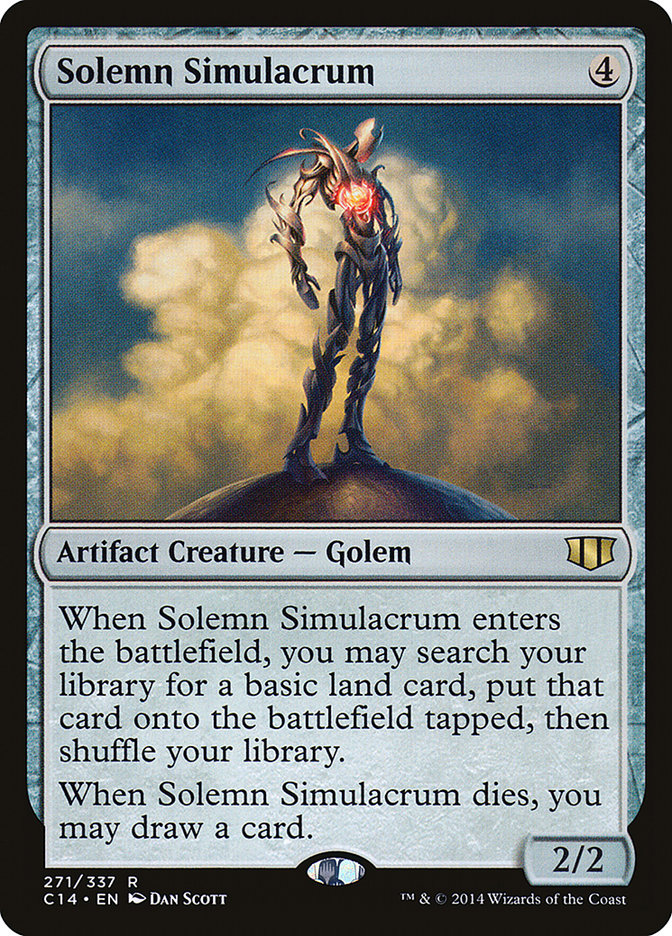 Solemn Simulacrum [Commander 2014] | Gear Gaming Fayetteville