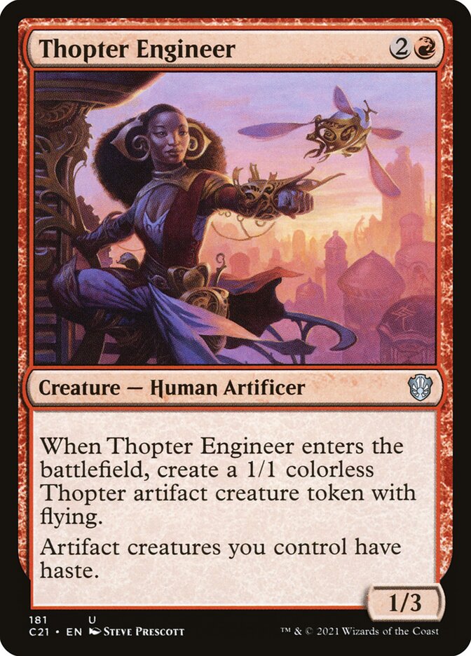 Thopter Engineer [Commander 2021] | Gear Gaming Fayetteville