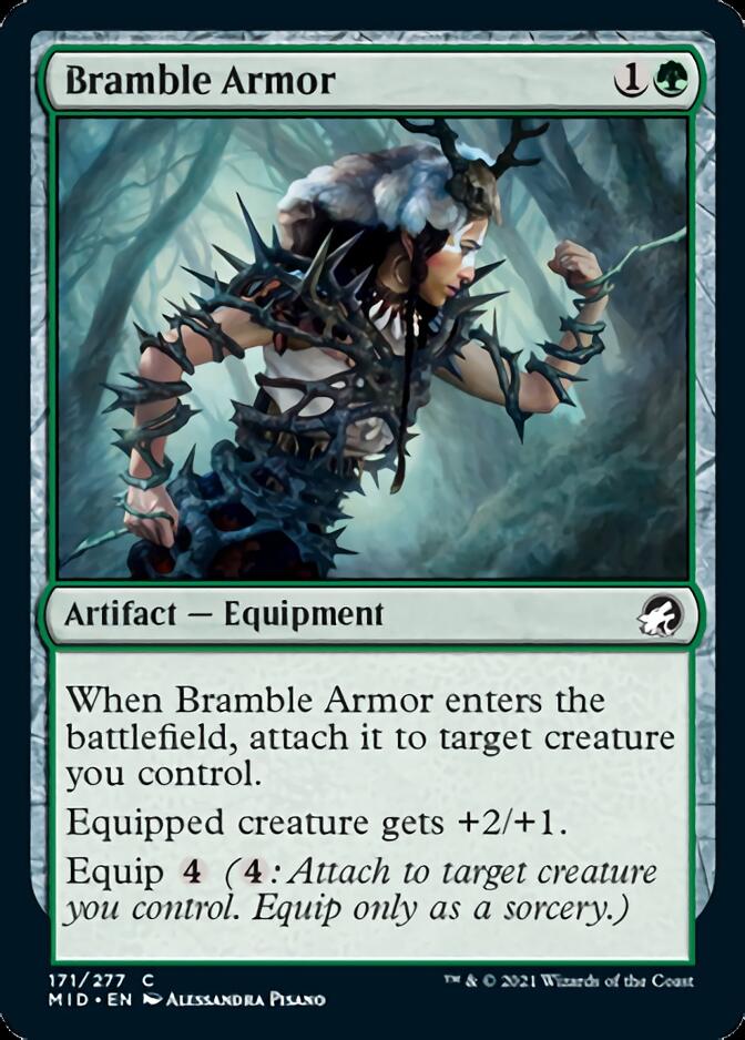 Bramble Armor [Innistrad: Midnight Hunt] | Gear Gaming Fayetteville