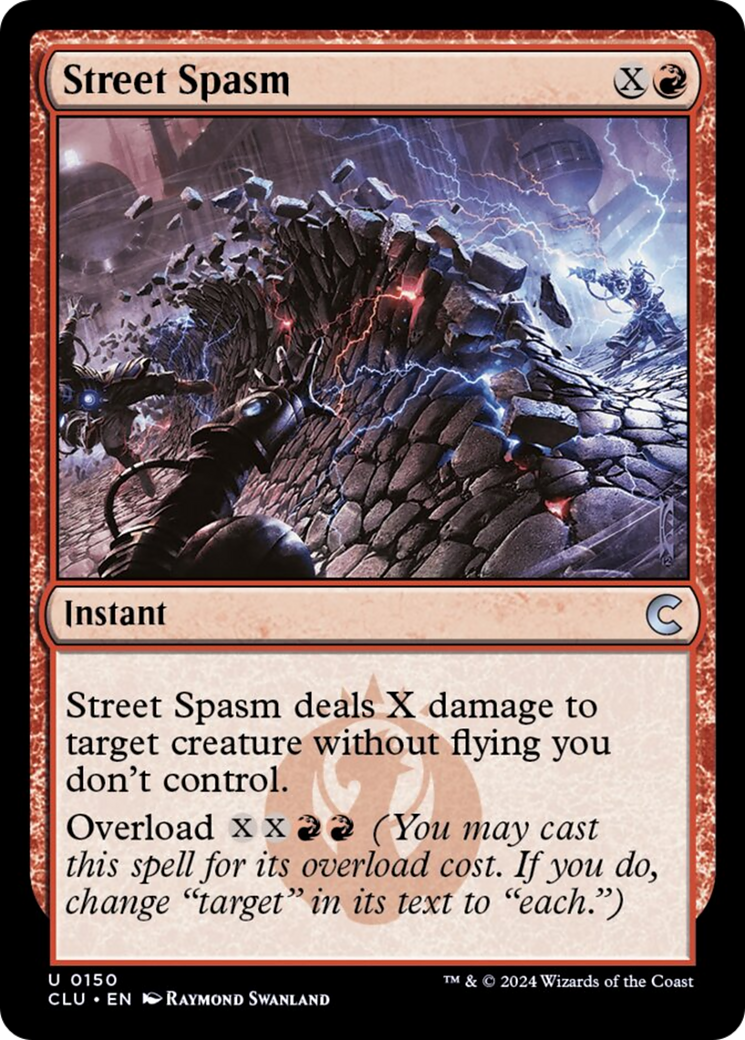 Street Spasm [Ravnica: Clue Edition] | Gear Gaming Fayetteville