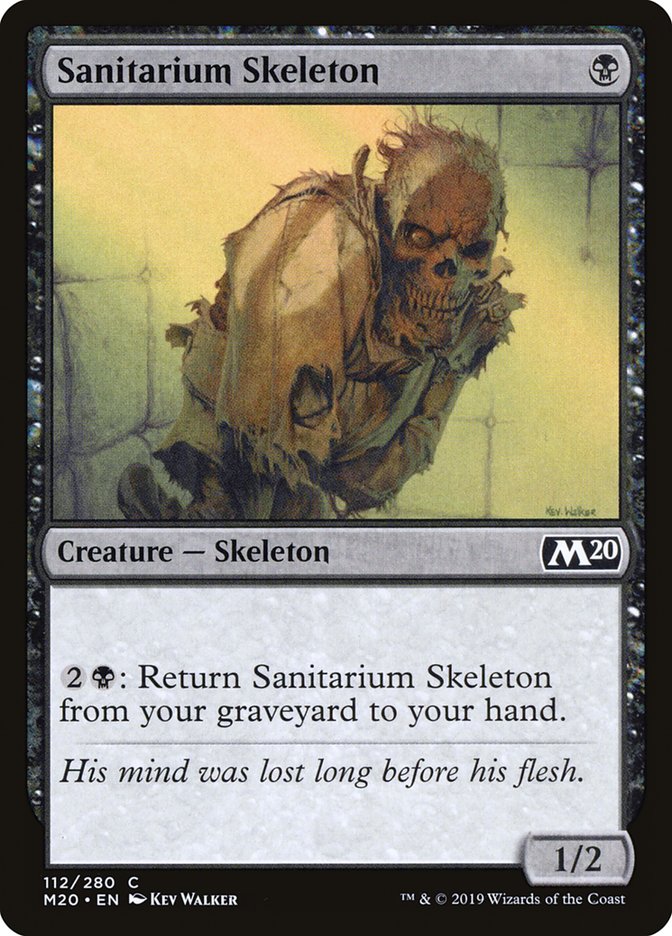 Sanitarium Skeleton [Core Set 2020] | Gear Gaming Fayetteville