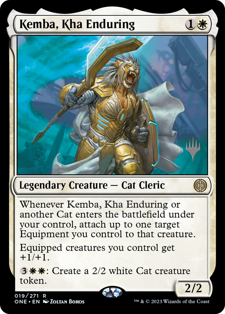 Kemba, Kha Enduring (Promo Pack) [Phyrexia: All Will Be One Promos] | Gear Gaming Fayetteville