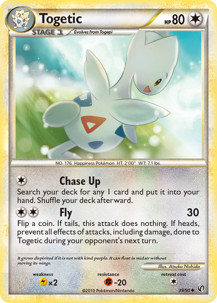 Togetic (39/90) [HeartGold & SoulSilver: Undaunted] | Gear Gaming Fayetteville