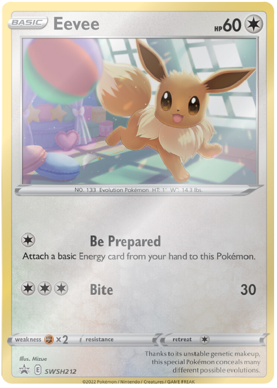 Eevee (SWSH212) [Sword & Shield: Black Star Promos] | Gear Gaming Fayetteville