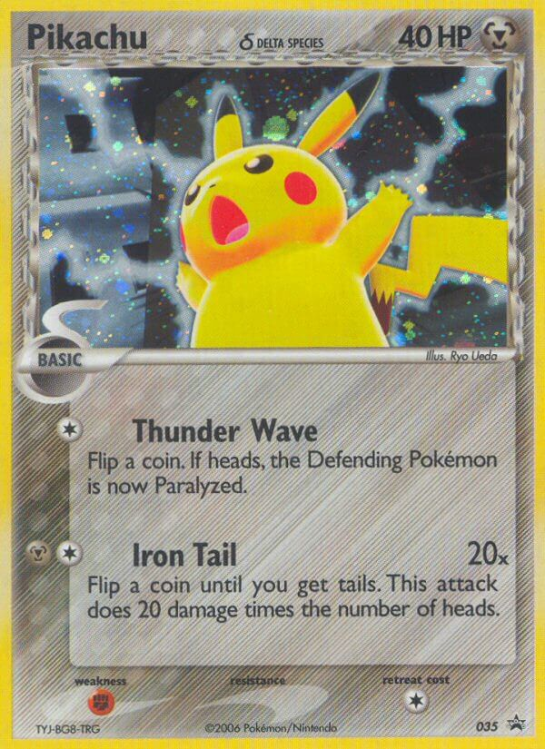 Pikachu (035) (Delta Species) [Nintendo: Black Star Promos] | Gear Gaming Fayetteville