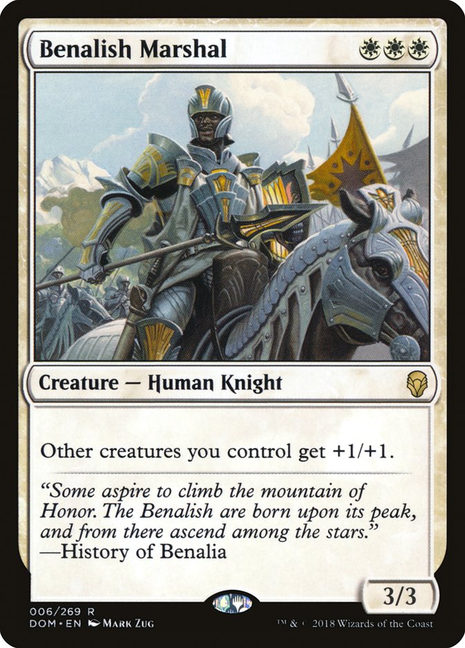 Benalish Marshal [Dominaria] | Gear Gaming Fayetteville