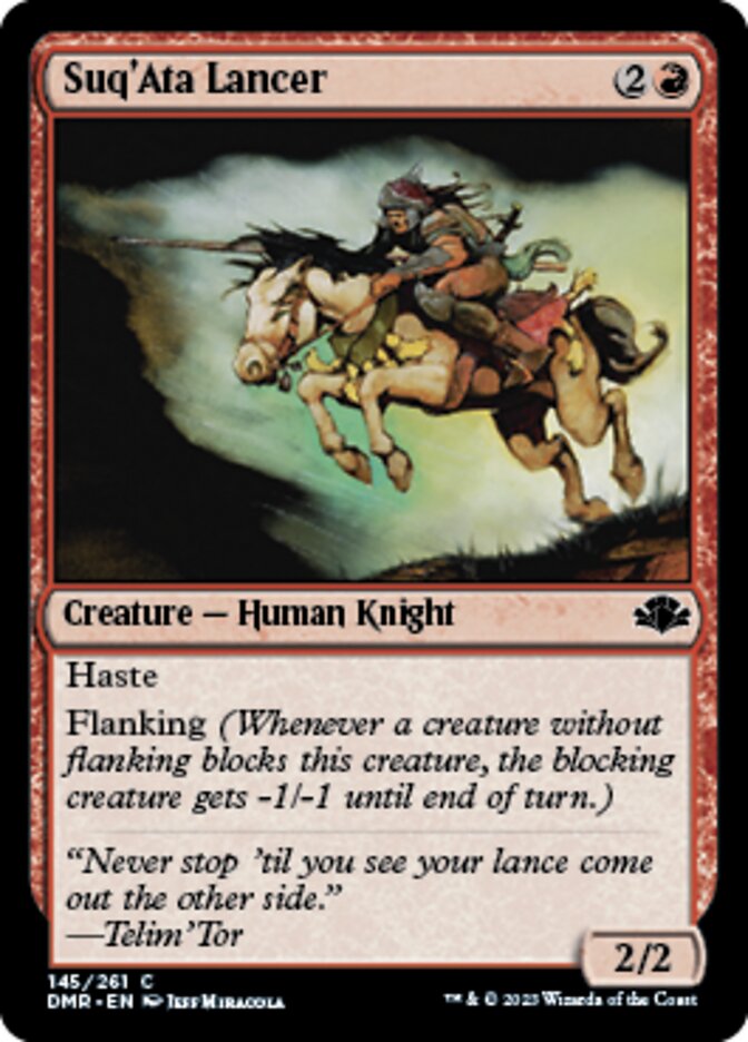 Suq'Ata Lancer [Dominaria Remastered] | Gear Gaming Fayetteville
