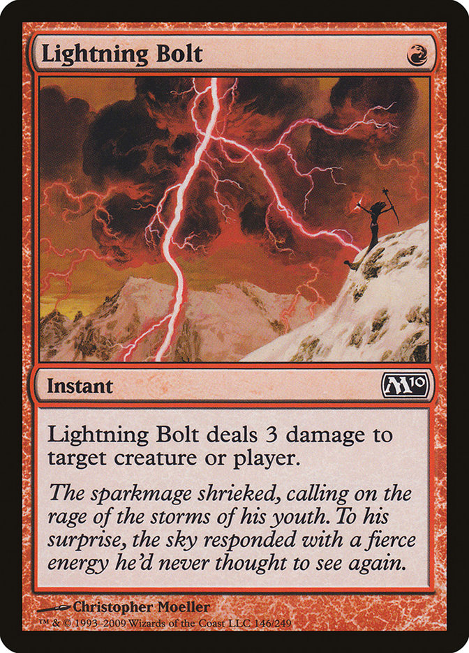 Lightning Bolt [Magic 2010] | Gear Gaming Fayetteville