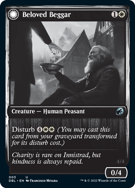 Beloved Beggar // Generous Soul [Innistrad: Double Feature] | Gear Gaming Fayetteville