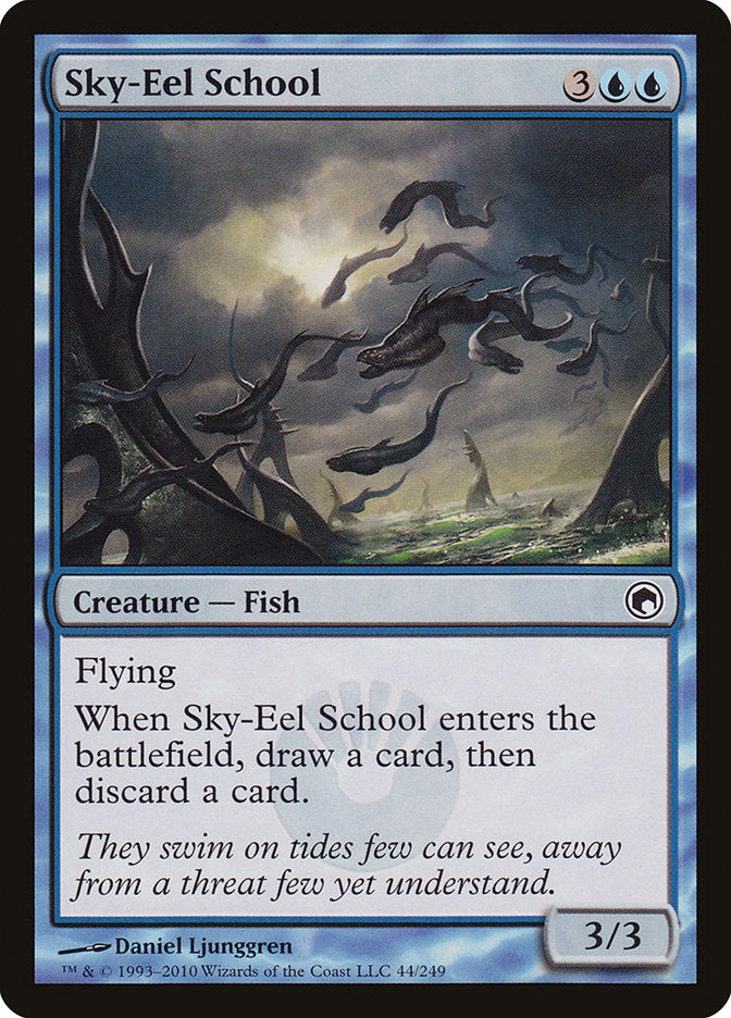 Sky-Eel School [Scars of Mirrodin] | Gear Gaming Fayetteville