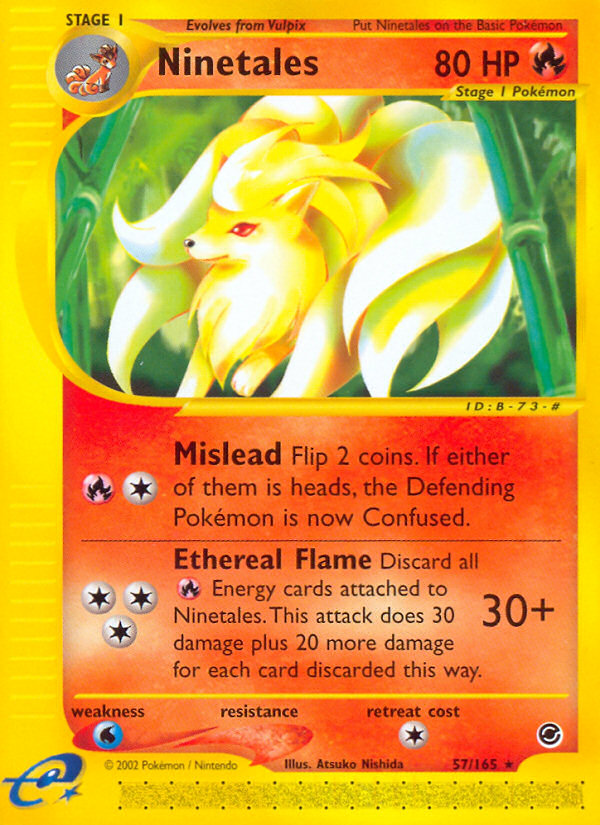 Ninetales (57/165) [Expedition: Base Set] | Gear Gaming Fayetteville