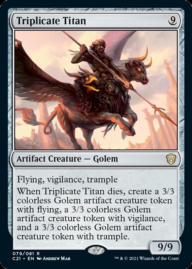 Triplicate Titan [Commander 2021] | Gear Gaming Fayetteville