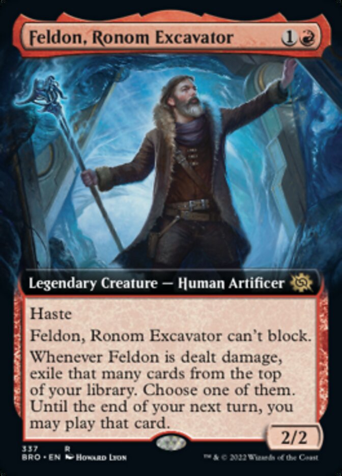 Feldon, Ronom Excavator (Extended Art) [The Brothers' War] | Gear Gaming Fayetteville