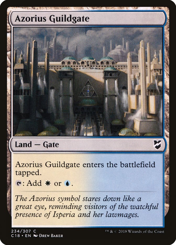 Azorius Guildgate [Commander 2018] | Gear Gaming Fayetteville