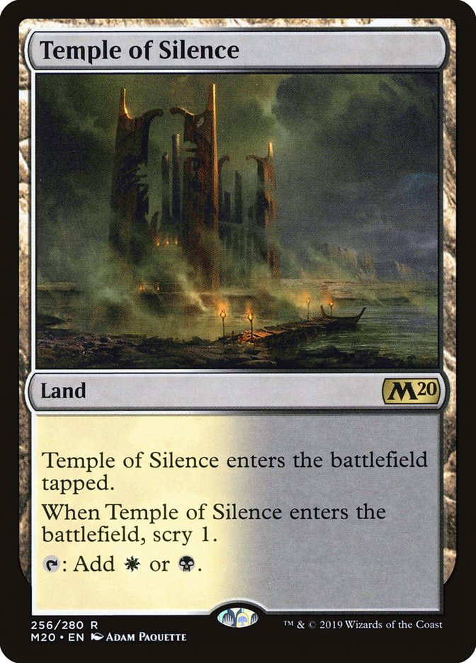 Temple of Silence [Core Set 2020] | Gear Gaming Fayetteville