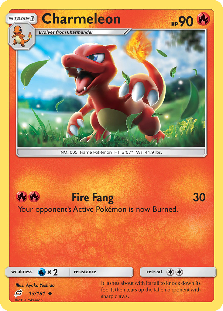 Charmeleon (13/181) [Sun & Moon: Team Up] | Gear Gaming Fayetteville