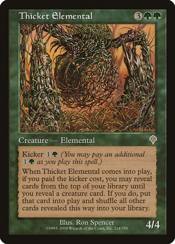 Thicket Elemental [Invasion] | Gear Gaming Fayetteville