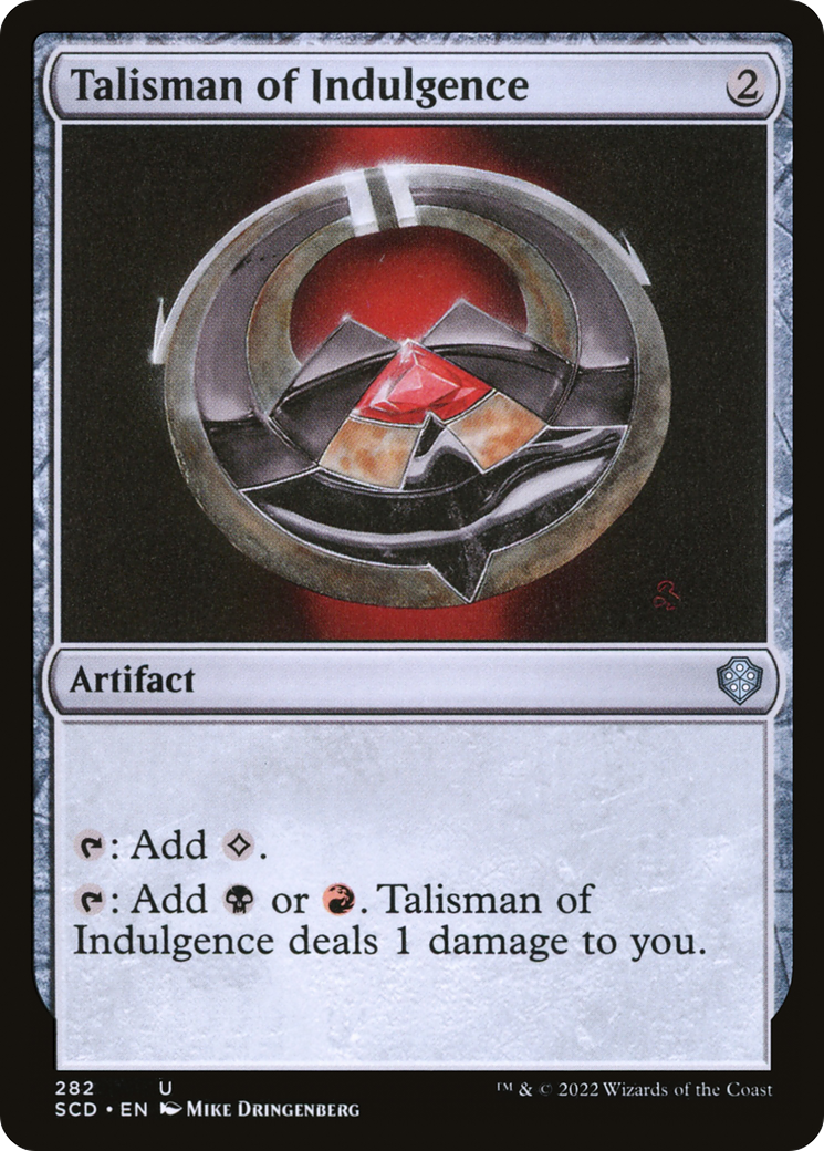 Talisman of Indulgence [Starter Commander Decks] | Gear Gaming Fayetteville