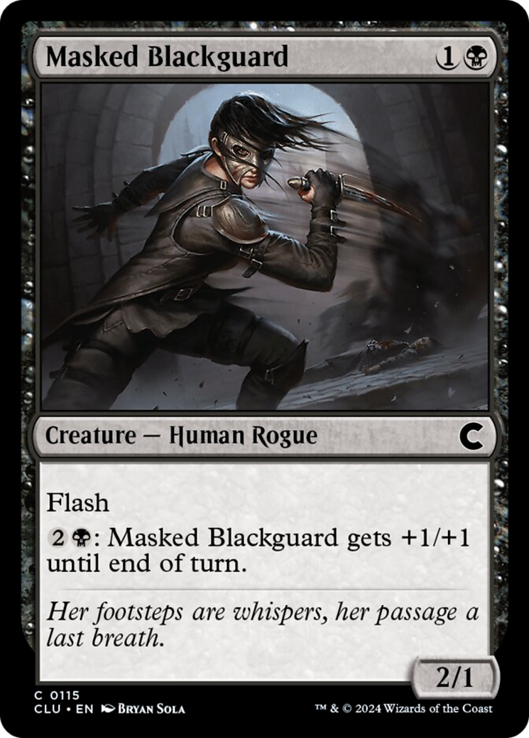 Masked Blackguard [Ravnica: Clue Edition] | Gear Gaming Fayetteville
