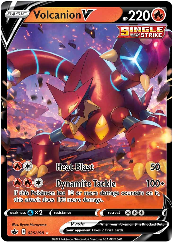 Volcanion V (025/198) [Sword & Shield: Chilling Reign] | Gear Gaming Fayetteville