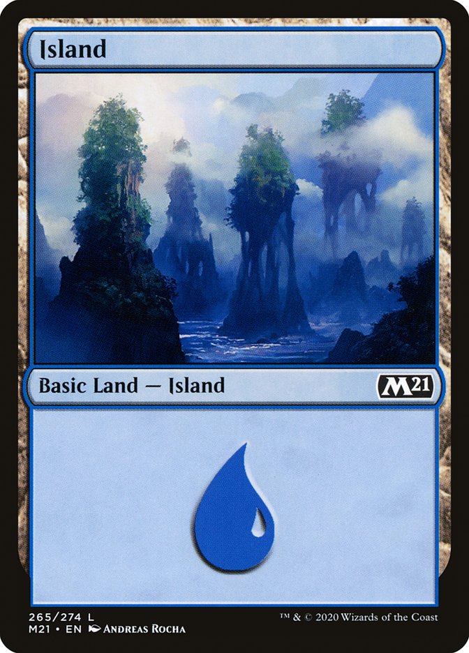 Island (265) [Core Set 2021] | Gear Gaming Fayetteville