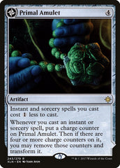 Primal Amulet // Primal Wellspring [Ixalan] | Gear Gaming Fayetteville