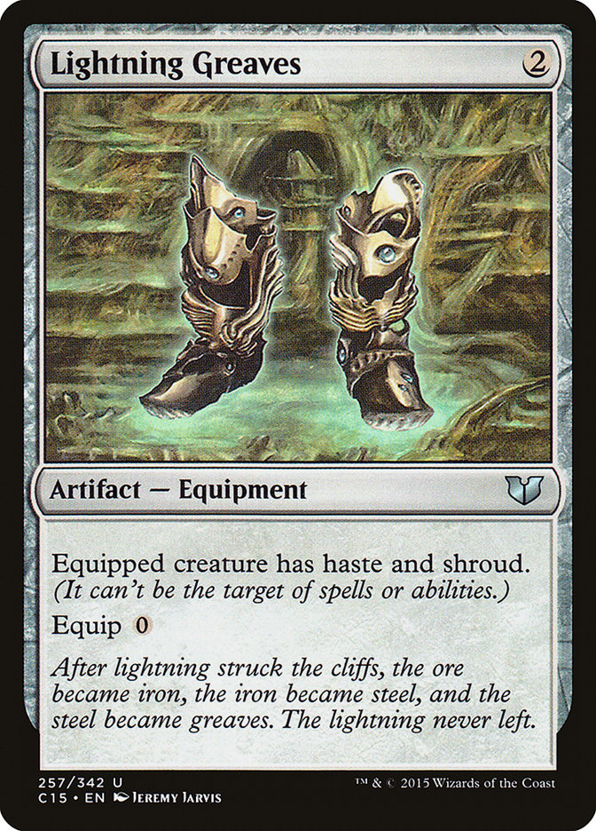 Lightning Greaves [Commander 2015] | Gear Gaming Fayetteville