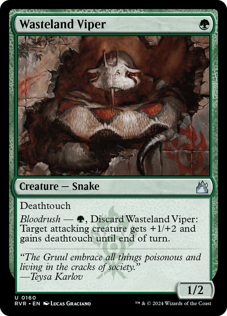 Wasteland Viper [Ravnica Remastered] | Gear Gaming Fayetteville