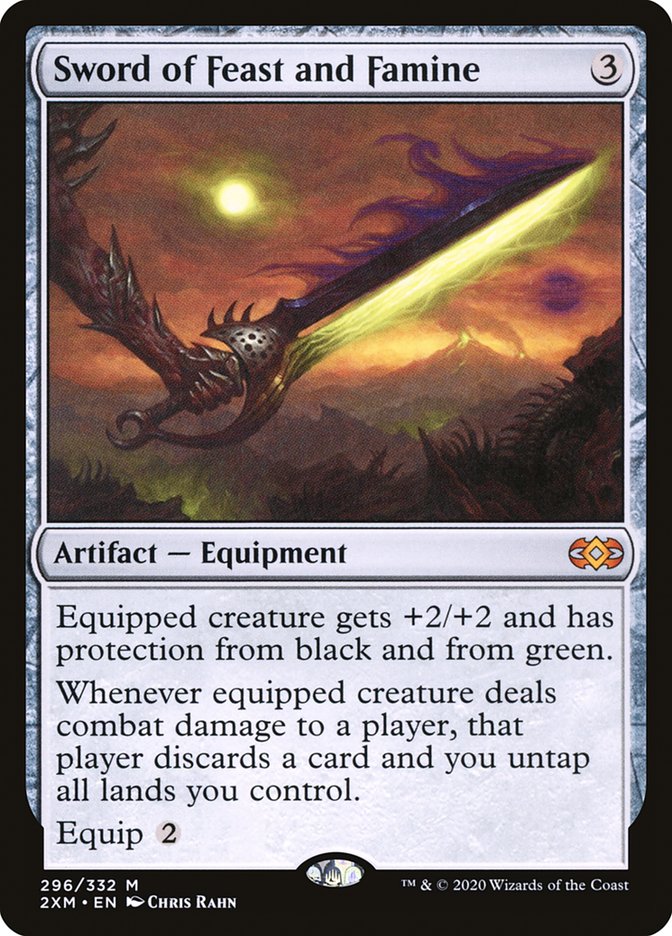 Sword of Feast and Famine [Double Masters] | Gear Gaming Fayetteville