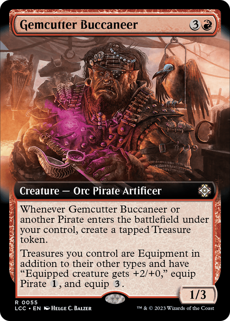 Gemcutter Buccaneer (Extended Art) [The Lost Caverns of Ixalan Commander] | Gear Gaming Fayetteville