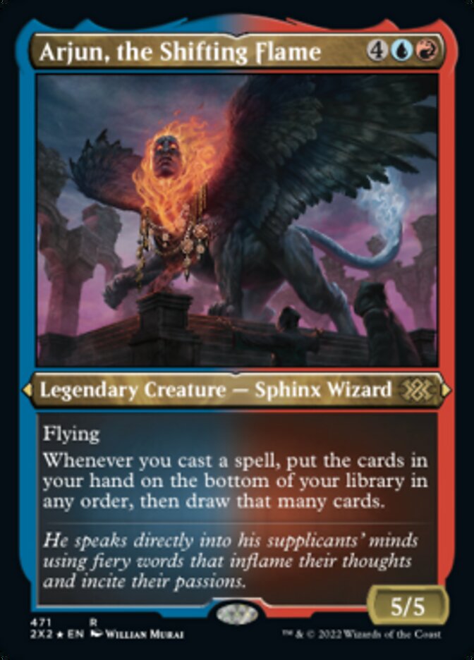 Arjun, the Shifting Flame (Foil Etched) [Double Masters 2022] | Gear Gaming Fayetteville