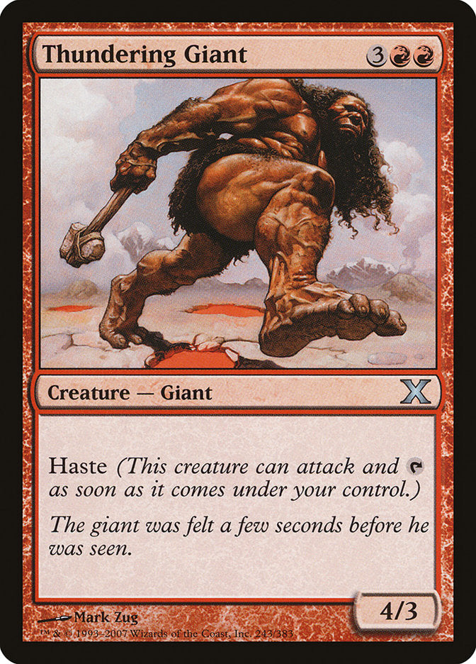 Thundering Giant [Tenth Edition] | Gear Gaming Fayetteville