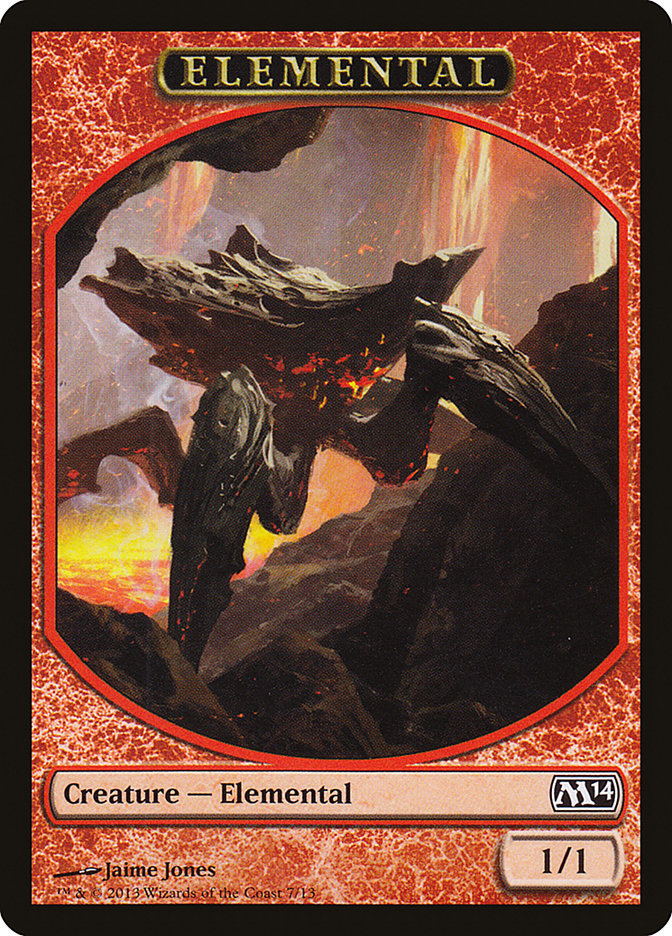 Elemental Token (7/13) [Magic 2014 Tokens] | Gear Gaming Fayetteville