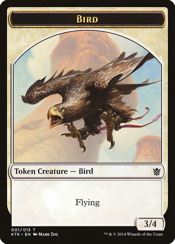 Bird Token [Khans of Tarkir Tokens] | Gear Gaming Fayetteville