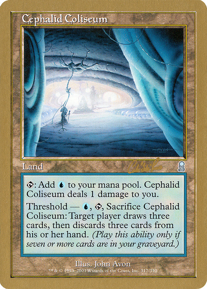 Cephalid Coliseum (Carlos Romao) [World Championship Decks 2002] | Gear Gaming Fayetteville