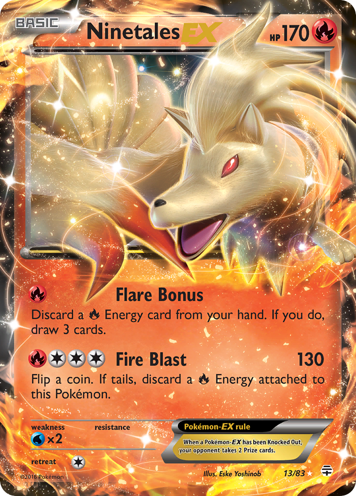 Ninetales EX (13/83) [XY: Generations] | Gear Gaming Fayetteville